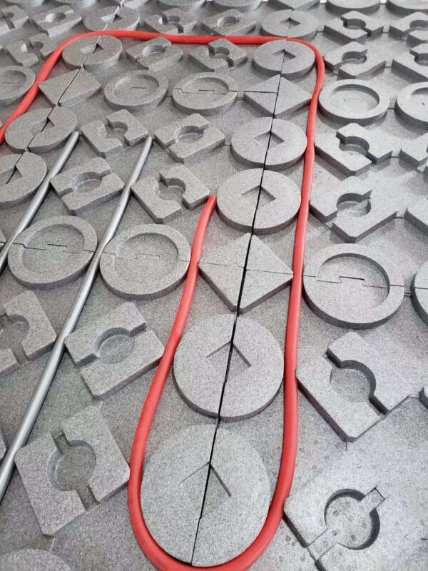 Gaphite EPS Floorheating Board  Apply to φ16mm Pipe - Image 2