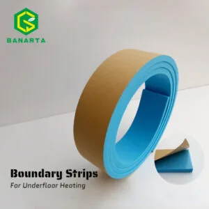 EVA Boundar Insulation Strips For Underfloor Heating