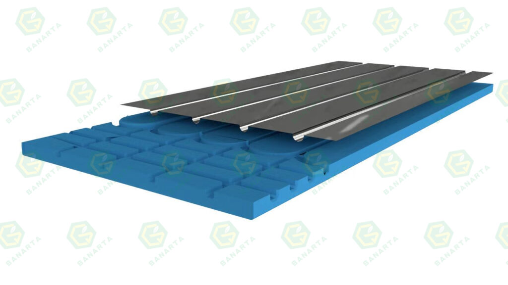 Aluminum Faced Grooved XPS Floorheating Panel