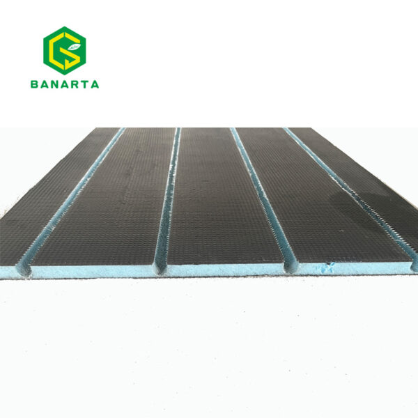 Routed-XPS Insulated Backer Board  For Underfloor Heating - Image 4