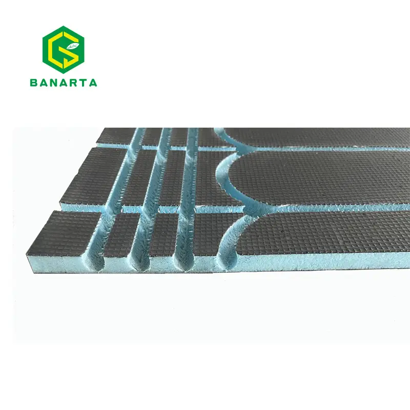 XPS Tile Backer Board Underfloor Grooving